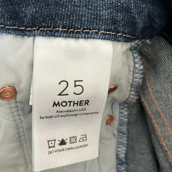 Mother the looker ankle fray in girl crush - Picture 6 of 13